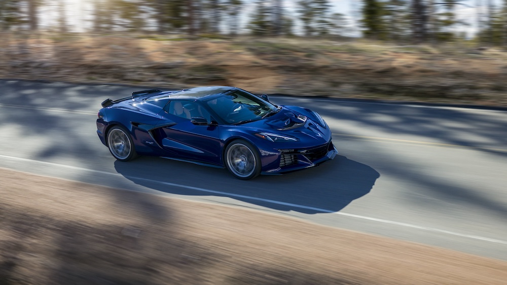 Chevrolet Corvette ZR1 Convertible Hysteria Front Three Quarter