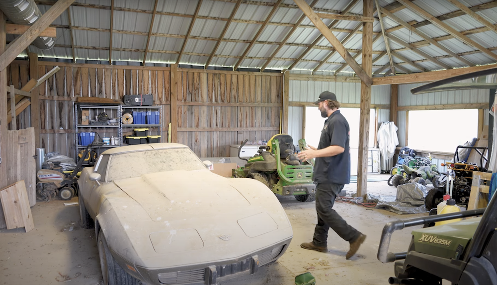 1978 Corvette Silver Anniversary Barn Find