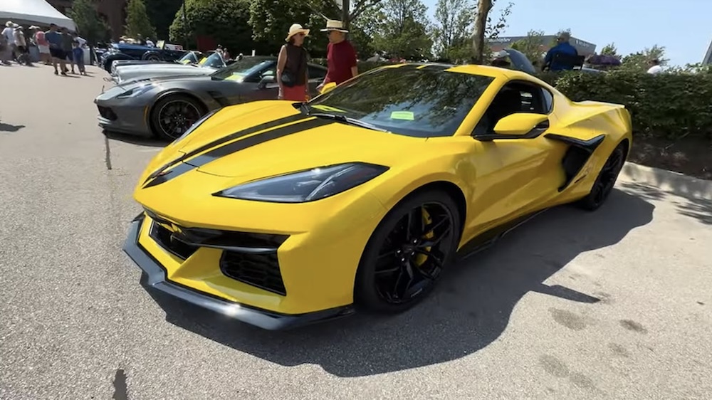 2025 Corvette Z06 Competition Yellow